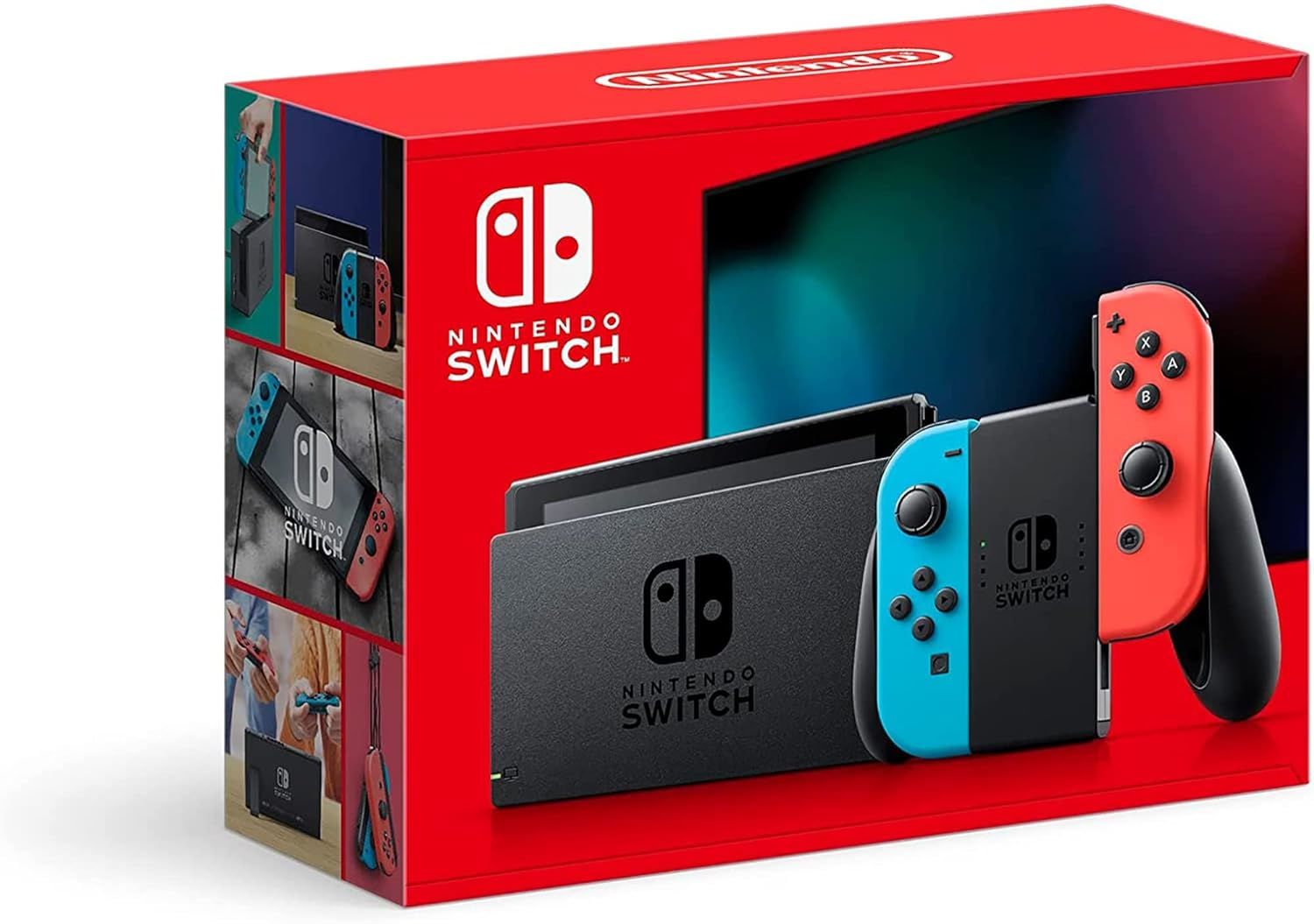 Nintendo Switch™ Neon Mavi ve Neon Kırmızı Joy‑Con™ ile