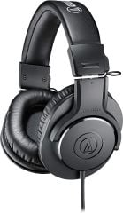 Audio-Technica ATH-M20X Profesyonel Stüdyo Monitör Kulaklığı, Siyah