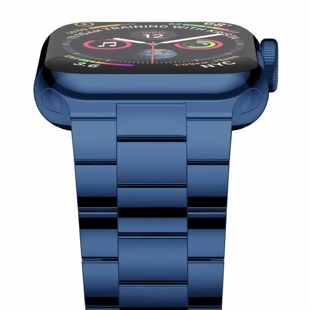 İiteeoloji Uyumlu Apple Watch Kordonu Mavi