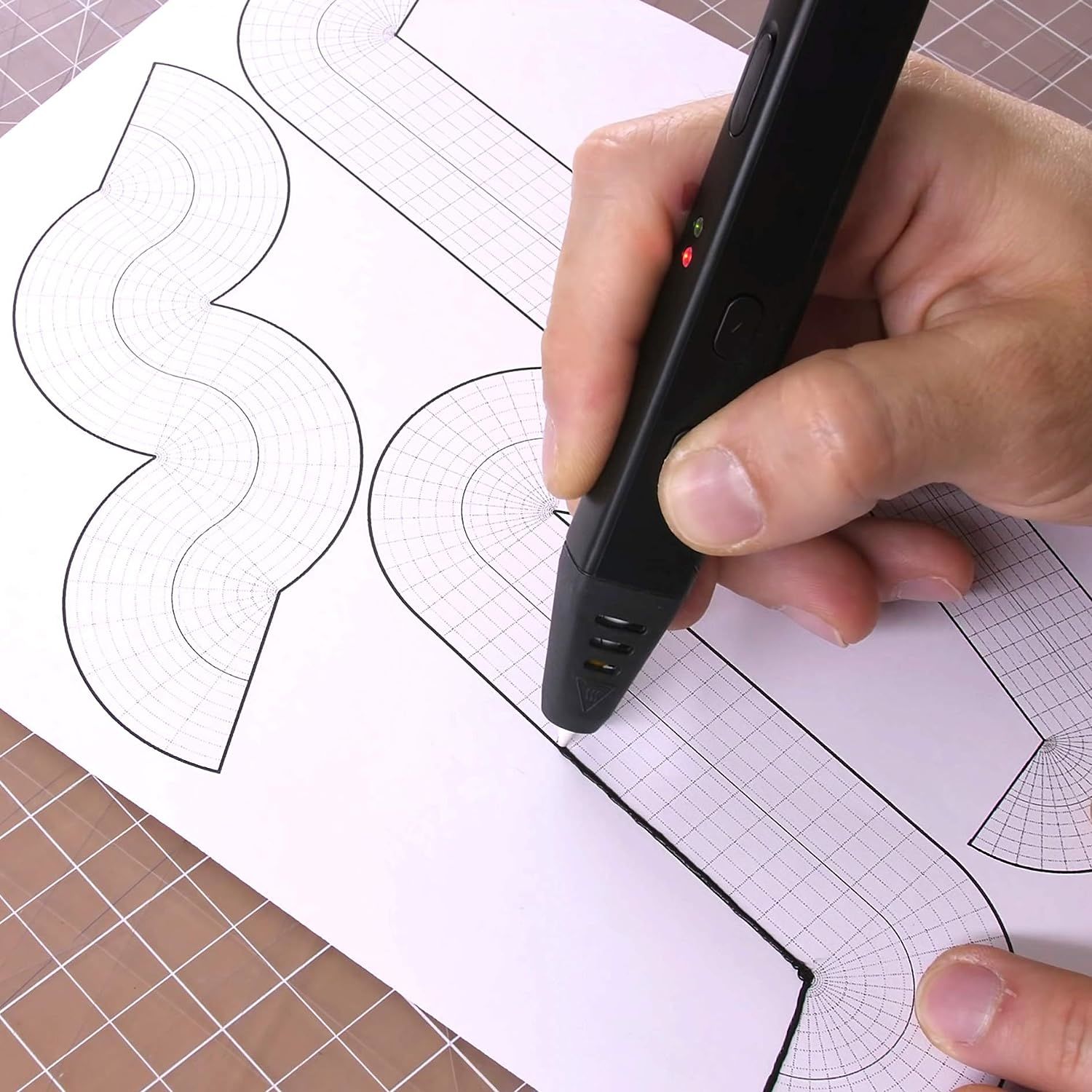 Mynt3d Pro MYNT3D Super 3D Pen Draw In Midair With ABS/PLA