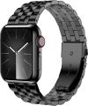 İiteeology Metal Bant Uyumlu Apple Watch Kordon Black