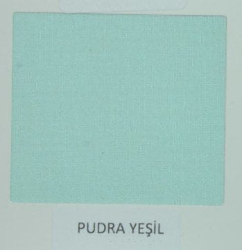 Pudra Yeşil Poplin Kumaş