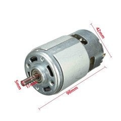 DC 775 Motor 24V 15000RPM 100W Elektrik Motoru