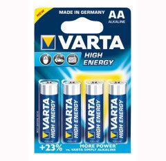Varta High Energy Alkalin Pil 4 X AA