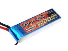 Gens Ace 7.4v 2200mah 30C 2S LiPo P2198