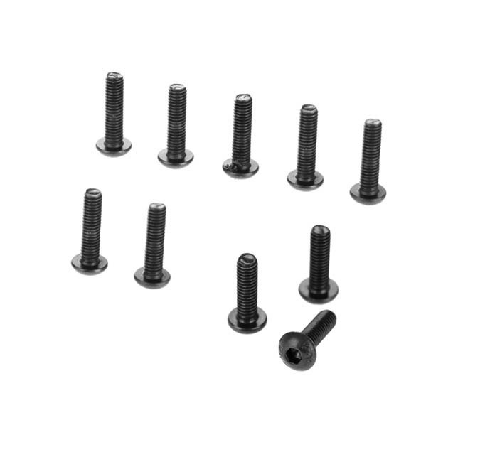 M3x12 mm Hex Socket Round Head Cap Screw (10 Adet Cıvata)