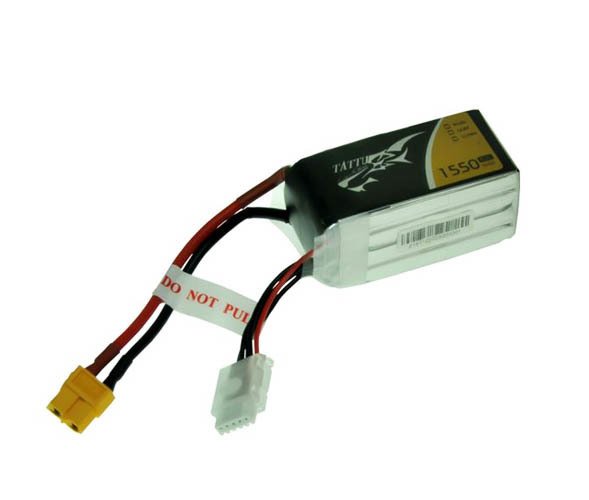 Gens Tattu 14.8v 1550mah 45C 4S LiPo