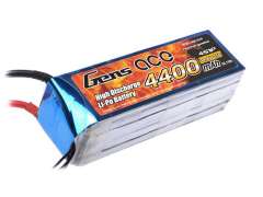 Gens Ace 14.8v 4400mah 35C 4S LiPo (Soket Yok)