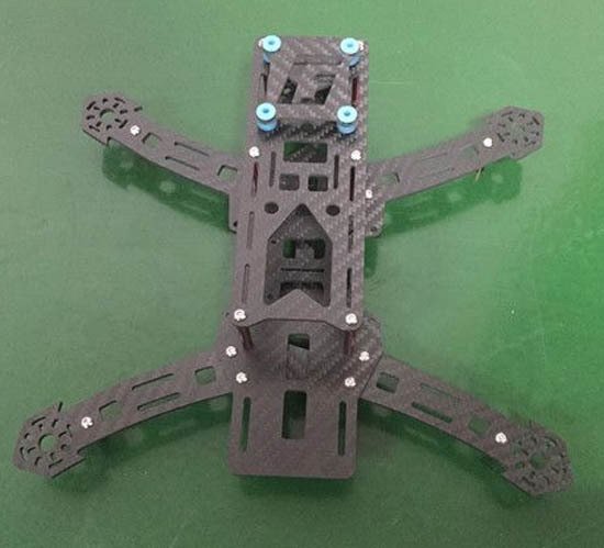 F250 Pro Carbon Fiber 250mm Mini FPV Quadcopter Frame Kit Drone Gövdesi