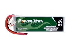 Power-Xtra 11.1V 3300 mAh 3S1P 35C Li-Polymer Pil (Soket Yok)