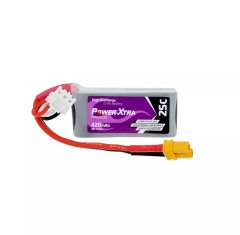 Power-Xtra 7.4V 420Mah 25C 2S Li-Polymer Pil