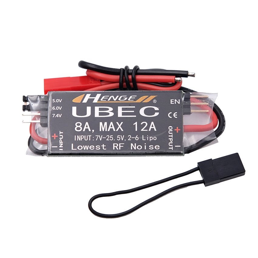 Henge 8A (Anlık 12A) 2-6S Giriş/ 5-6V Çıkış Switch Mode UBEC