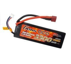 Gens 7.4v 3300mah 25C 2S LiPo Pil Hardcase