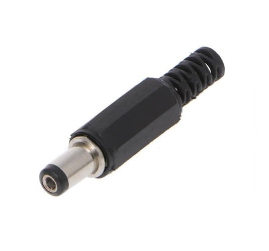 5.5x2.5mm Erkek DC In-Line Plug Soket Jack