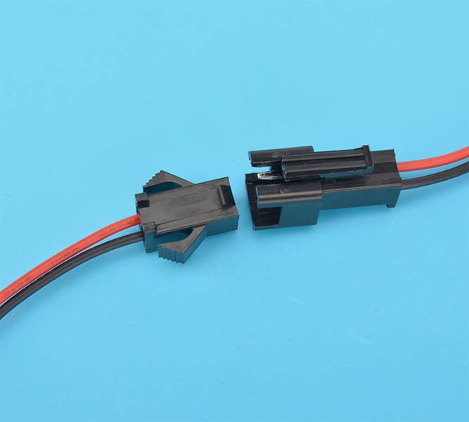 SM Plug 2 Pin Batarya Konnektörü (Dişi & Erkek) 20AWG 10cm Kablo
