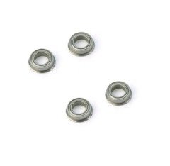 Flanged Ball Bearing (4 Adet) 10x15x4mm Rulman (Kenar: 1.5x0.8mm)