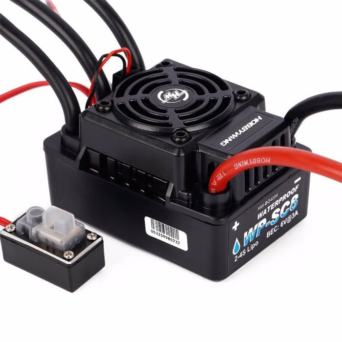 Ezrun WP-SC8 120A Fırçasız ESC (Water Proof)