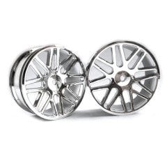 Front Spoke Rims Rally 1/10 Krom Rc Jant G:29mm (2 Adet)