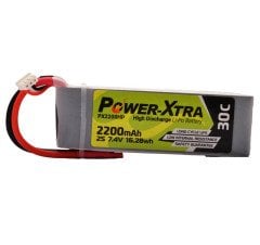 Power-Xtra 7.4V 2200mAh 30C Li-Polymer Pil