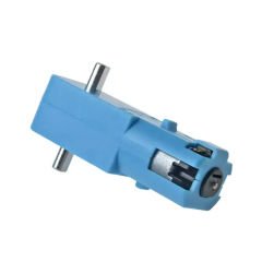 6V 110RPM Metal Dişli Redüktörlü DC Motor - Çift Şaft