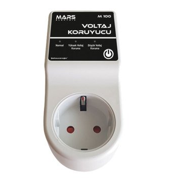 Mars M100 Voltaj Koruyucu (Kombiler & Klimalar için) Priz Tip