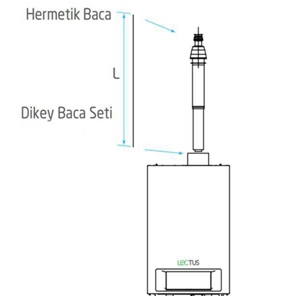 Baymak Lectus Dikey Baca Seti 100/150 L1250 RMH