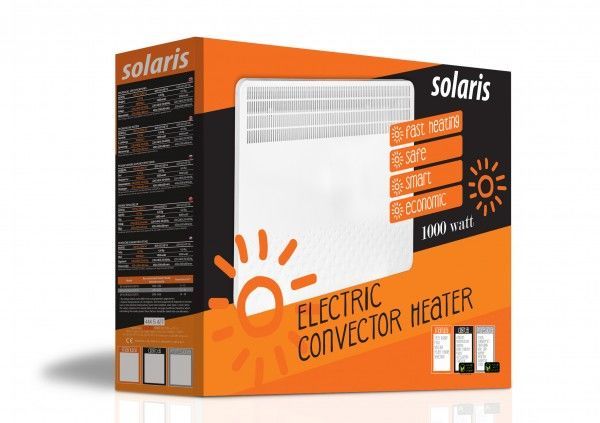 Solaris M10 Elektrikli Dijital Panel Konvektör 1000 watt Ayaklı