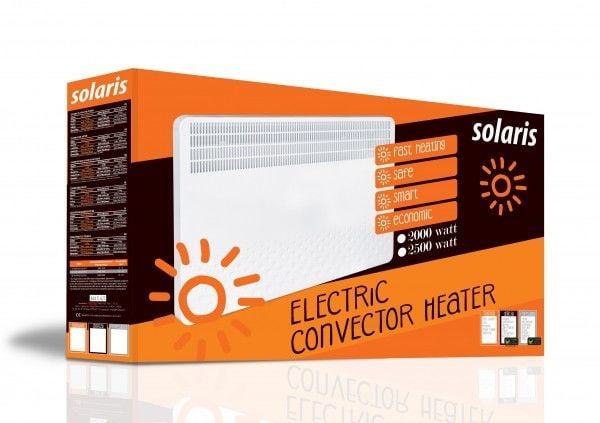 Solaris M10 Elektrikli Dijital Panel Konvektör 1000 watt Ayaklı