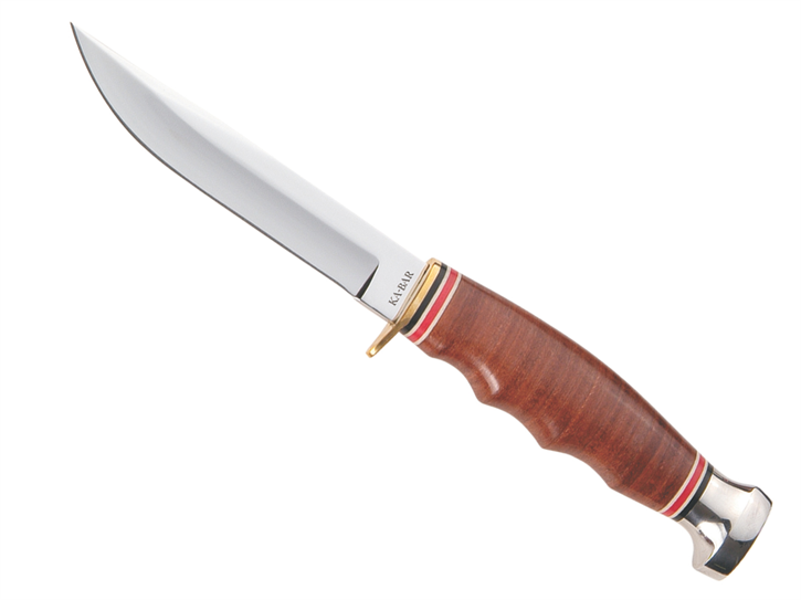 KA-BAR Hunter Deri Kabza Av Bıçağı