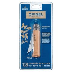 OPINEL INOX KAYIN SAPLI 8 NO CAKI AMBALAJ (000405)