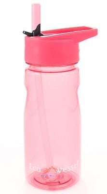 Eco Vessel Tritan Plastik Termos 0.50 Litre-PEMBE