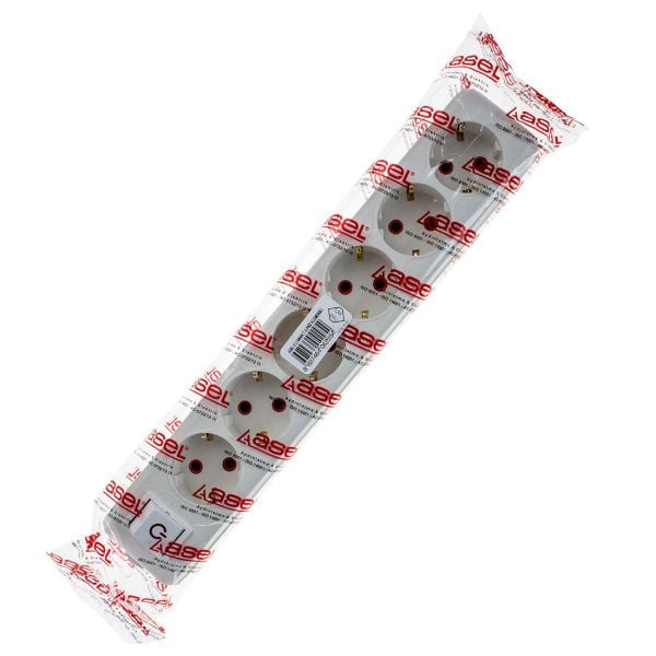 Topraklı Grup Priz 6 Lı Anahtarlı Klemensli Kablosuz