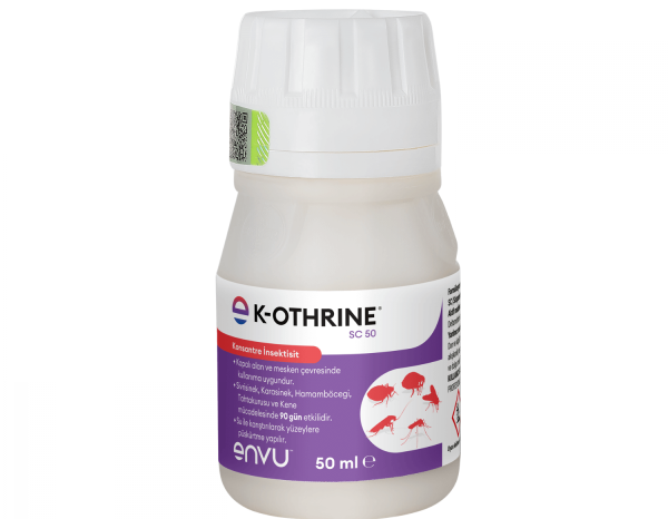 Kokusuz Haşere İlacı K-Othrine 50 Sc  50 ml
