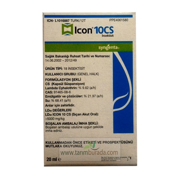 Icon 10 CS 20 ML Kokusuz Haşere İlacı