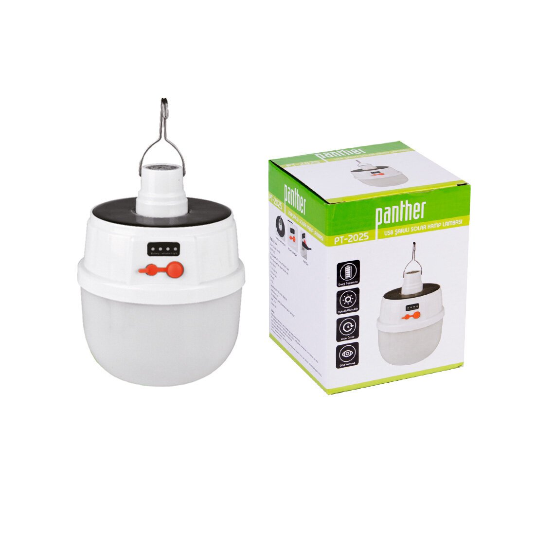 Kamp Lambası Şarjlı Solar