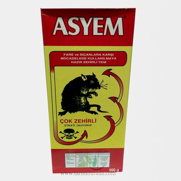 Fare Buğday Yemi Asyem 500 Gr