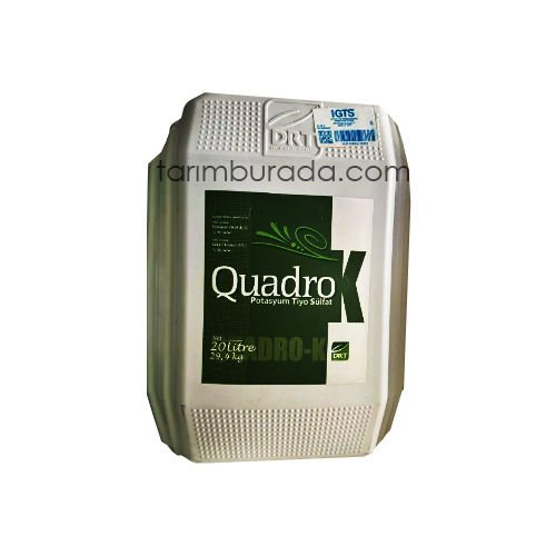 Quadro-K  Potasyum ve Kükürt Tiyo Sülfat 20 litre