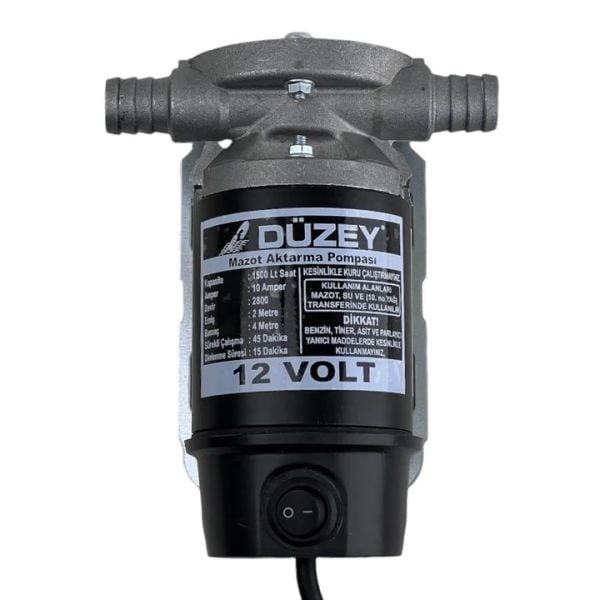 Level Aluminum Body Small Submersible Transfer Pump 12 Volt