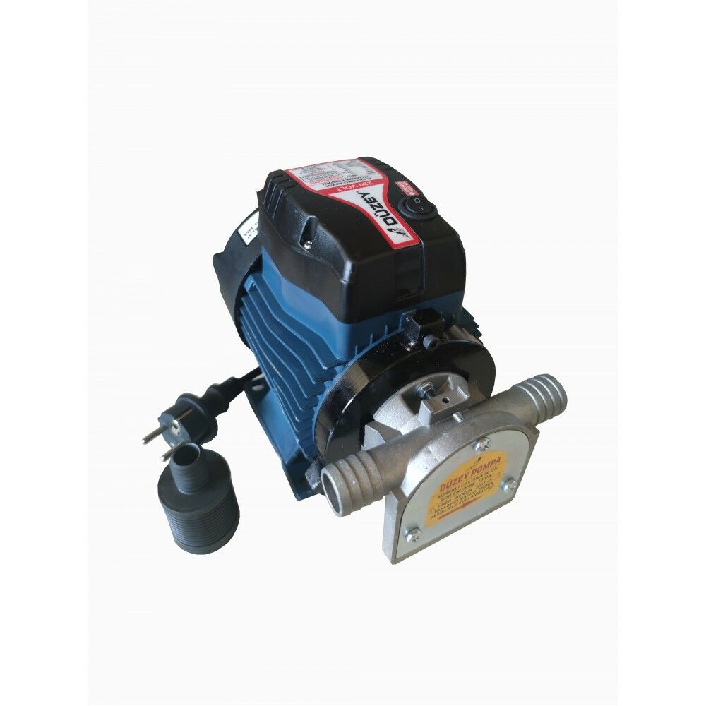 Düzey 220 Volt 3/4'' Çıkışlı Dıştan Çekme Mazotsüt Yağ Aktarma Sıvı Transfer Pompası