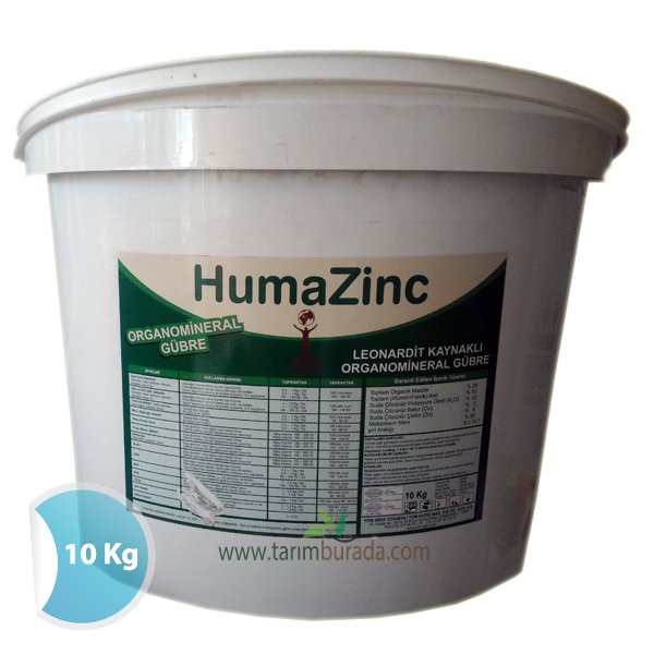 Huma Zinc Leonardit Potasyum Humat Toz 10 KG