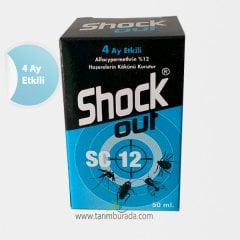 Shock Out SC 12 50 ml Kokusuz Kalıcı Haşere İlacı