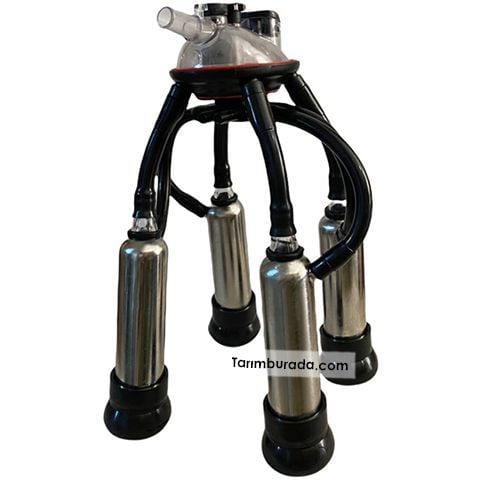 Krom Süt Sağım Takımı 340 cc