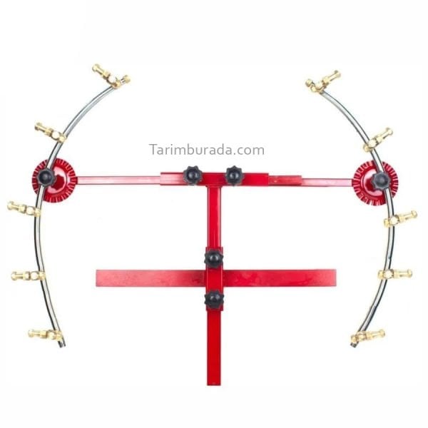 Hilal Tip Turbo Stoper Memeli Uzatılabilir Krom İlaçlama Makina Aparatı