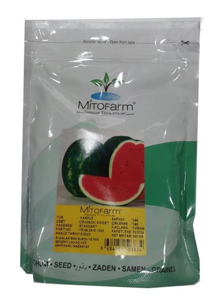 Karpuz  Tohumu  Crimson Sweet 500 Gr