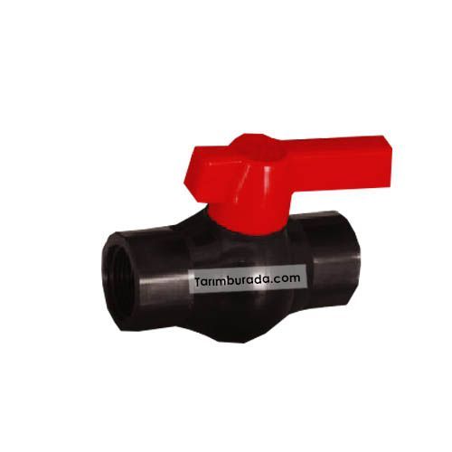 Plastik dişi küresel vana  20 'Lik  1/2