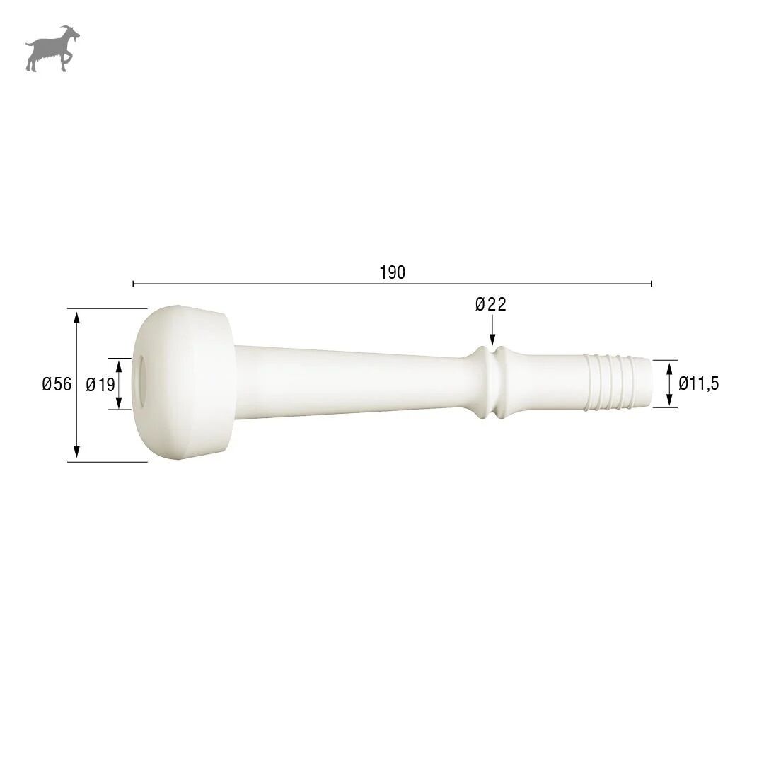 Keçi  Meme Lastiği (Silikon Memelik - 4 lü Paket)