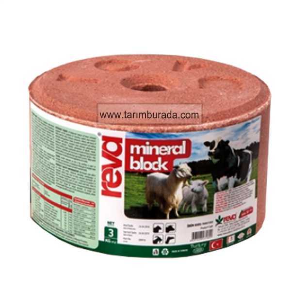 Yalama Taşı Reva Mineral Blok (Tüm Hayvanlar) 3 Kg