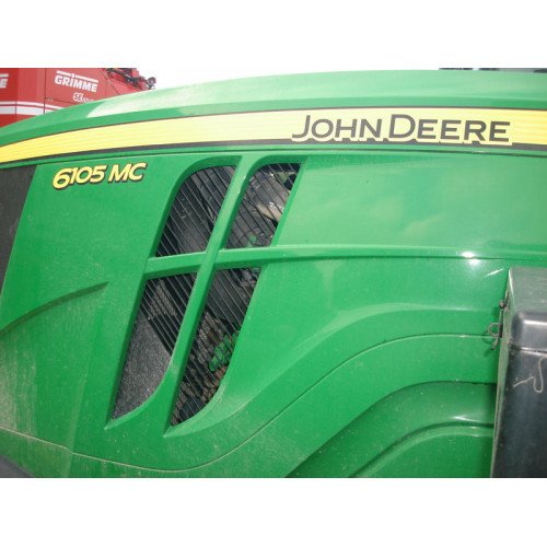 John Deere 6105 MC Traktör Paspas