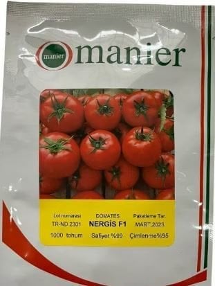 Nergis F1 Oturak Domates Tohumu 1.000 Adet
