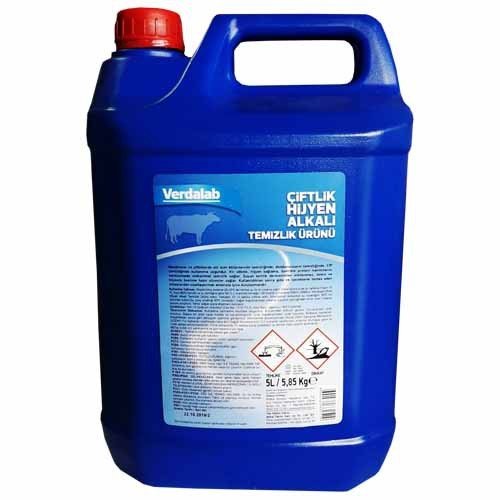 Verdalab Süt Sağım Alkali Temizlik Deterjan 5 Litre